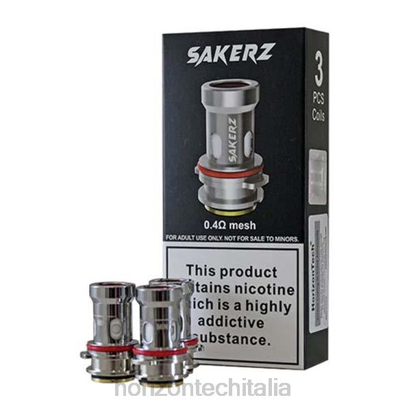 HorizonTech Disposable Vape - HorizonTech Sakerz bobine (confezione da 3) D064159 0,4ohm (confezione da 3)