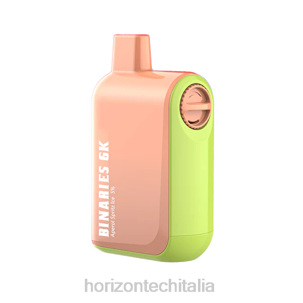Horizon Tech Vape - HorizonTech Binaries Cabin monouso da 15 ml D06430 aperol spritz ghiaccio