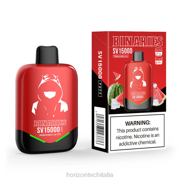 Horizon Tech Vape Coils - HorizonTech Binaries Cabin monouso sv D06495 ghiaccio di anguria