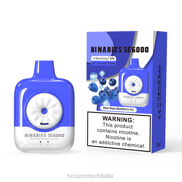 ghiaccio al mirtillo blu razz