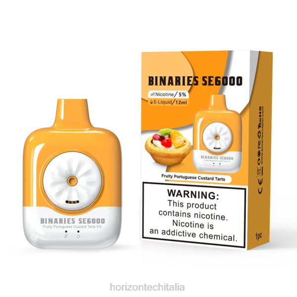 crostate alla crema portoghese fruttate