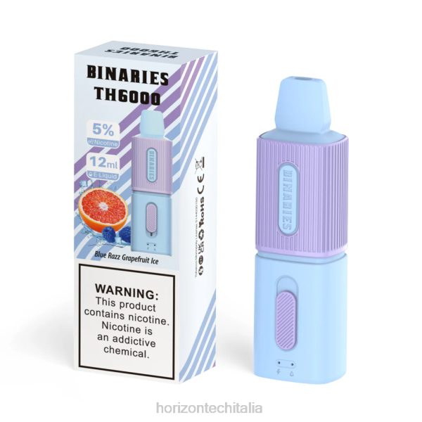 ghiaccio al pompelmo blue razz